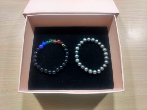 Seven Chakra & Pyrite Bracelet Combo