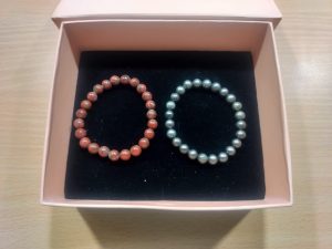 Boost Your Power & Energy and Bring Good Money Luck with Red Jasper & Pyrite Bracelet Set!”